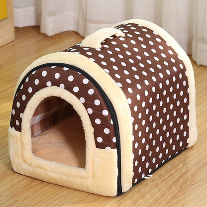 SnugglePaws-Indoor-Frenchie-House-Nest-with-Mat-Snuggle-Up-in-Style-and-Comfort-www.frenchie.shop