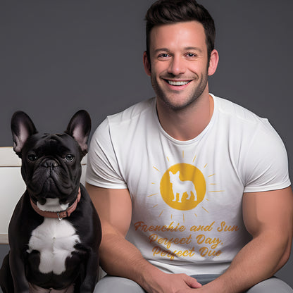 Frenchie and the sun - Unisex T-Shirt