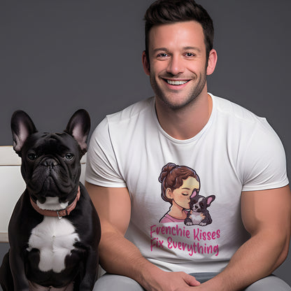 Frenchie Kisses - Unisex T-Shirt