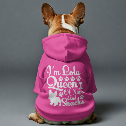 Personalized French Bulldog Hoodies with Funny Quotes and Custom Name – Stylish, Cozy, and Premium 100% Cotton