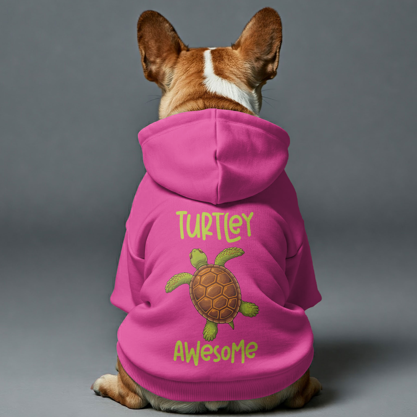 Turtley Awesome - Personalized French Bulldog Hoodies with Funny Quotes – Stylish, Cozy, and Premium 100% Cotton