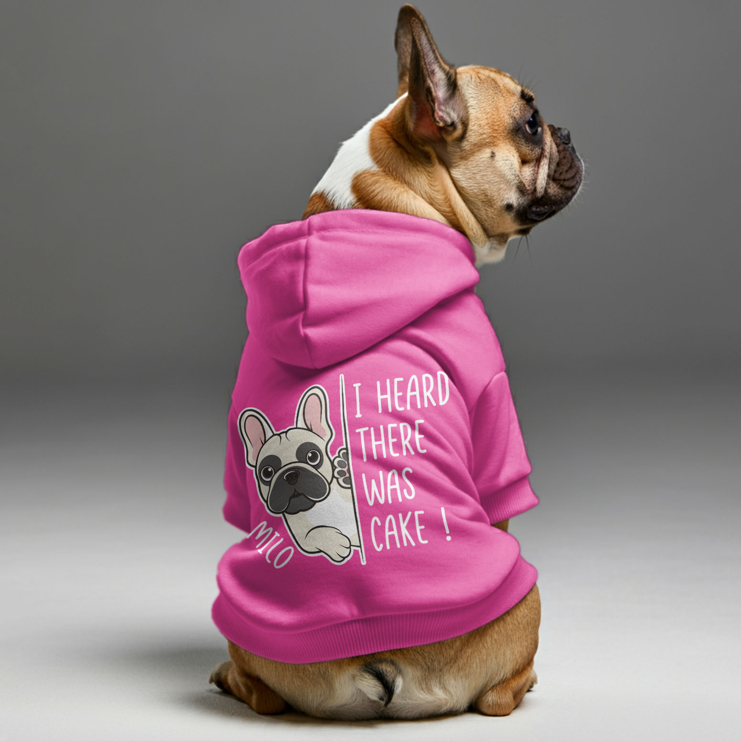 Personalized French Bulldog Hoodies with Funny Quotes and Custom Name – Stylish, Cozy, and Premium 100% Cotton