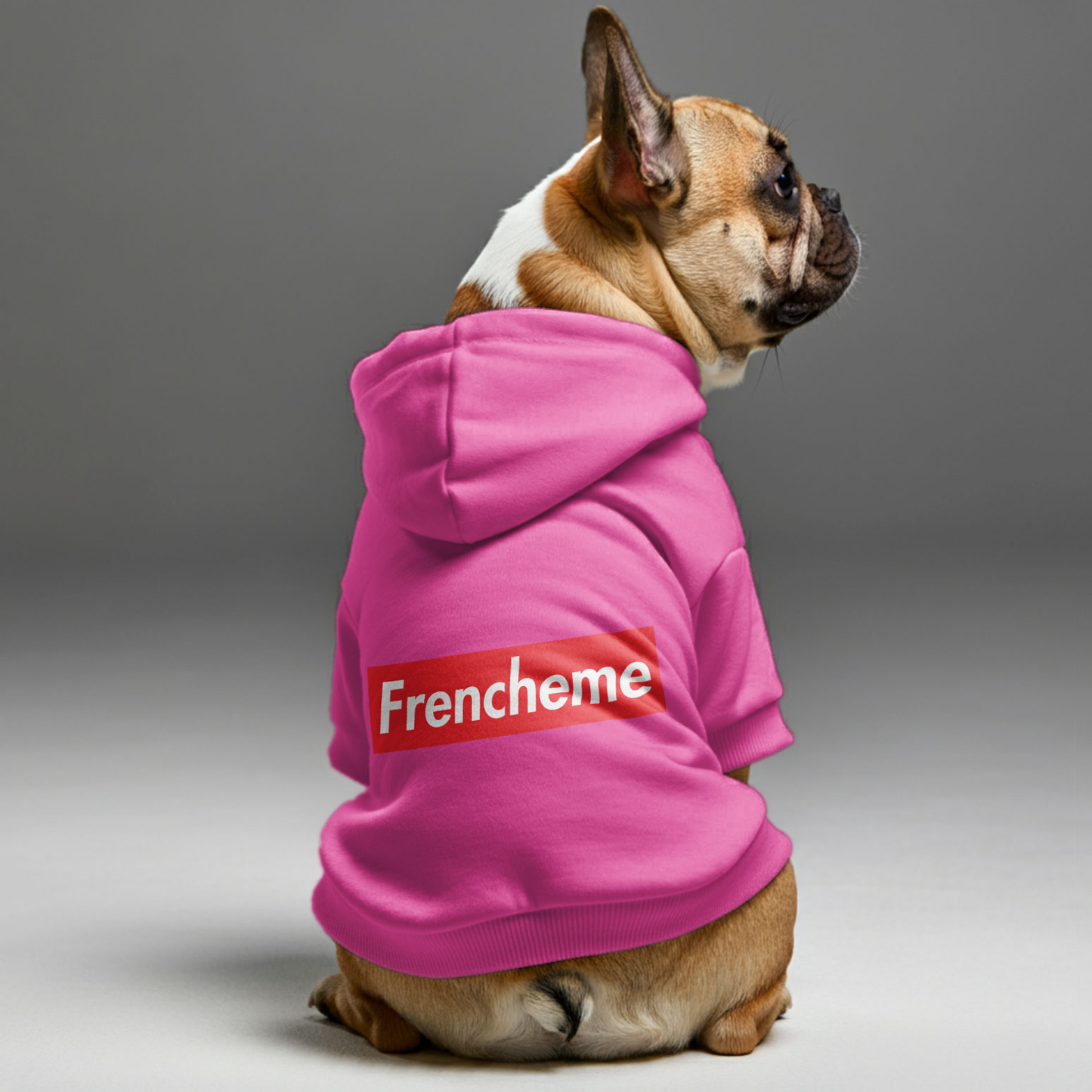 Frencheme -  Personalized French Bulldog Hoodies with Funny Quotes – Stylish, Cozy, and Premium 100% Cotton