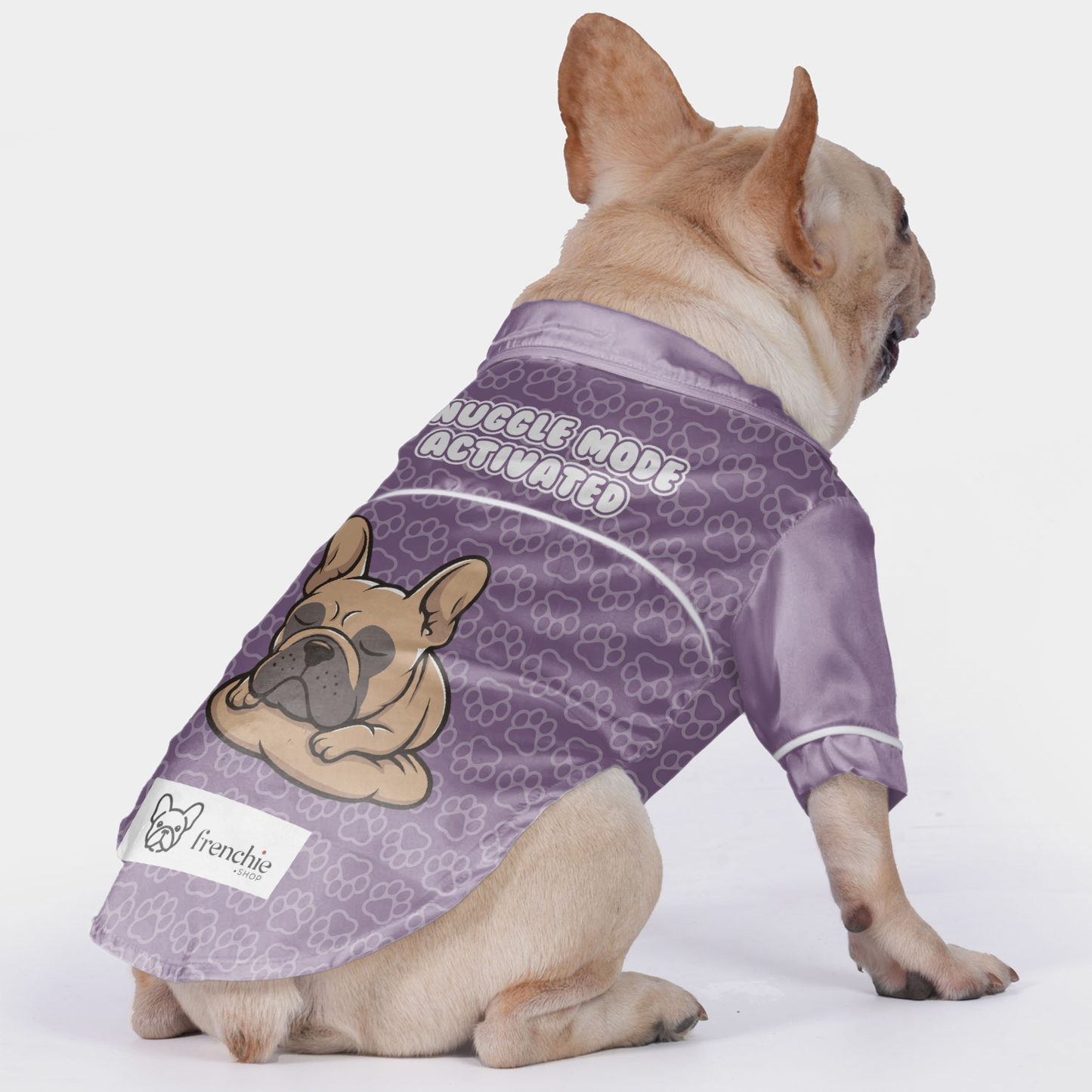 Snuggle mode Activated - Pajamas for French bulldog