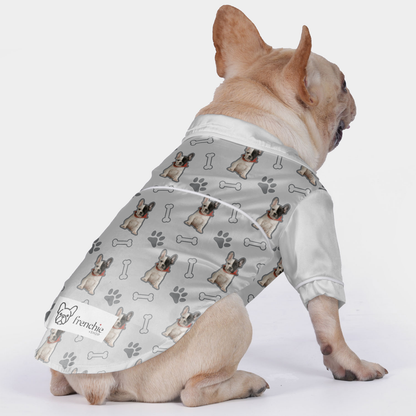 Personalized French Bulldog Pajamas with Your Frenchie's Image