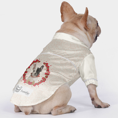 Custom French Bulldog Pajamas with Your Frenchie's Photo