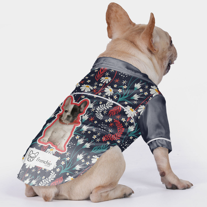 Custom French Bulldog Pajamas with Your Dog's Image