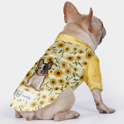 French Bulldog Pajamas Customized with Your Frenchie's Picture