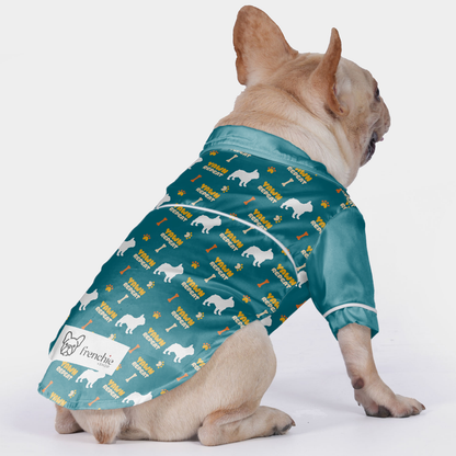 Yawn,Repeat - Pajamas for French bulldog