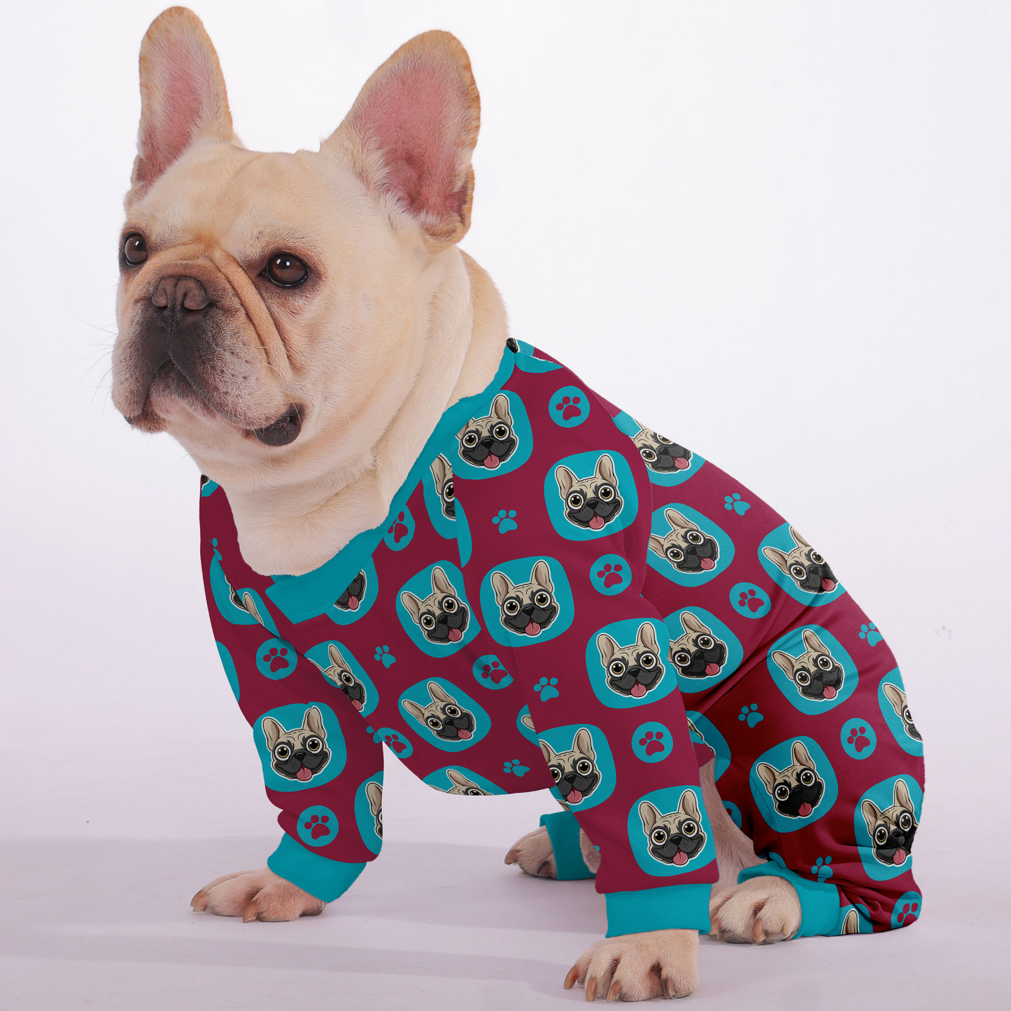 Romeo - Frenchie Pajamas – Ultra-Soft, Cozy, & Adorably Stylish