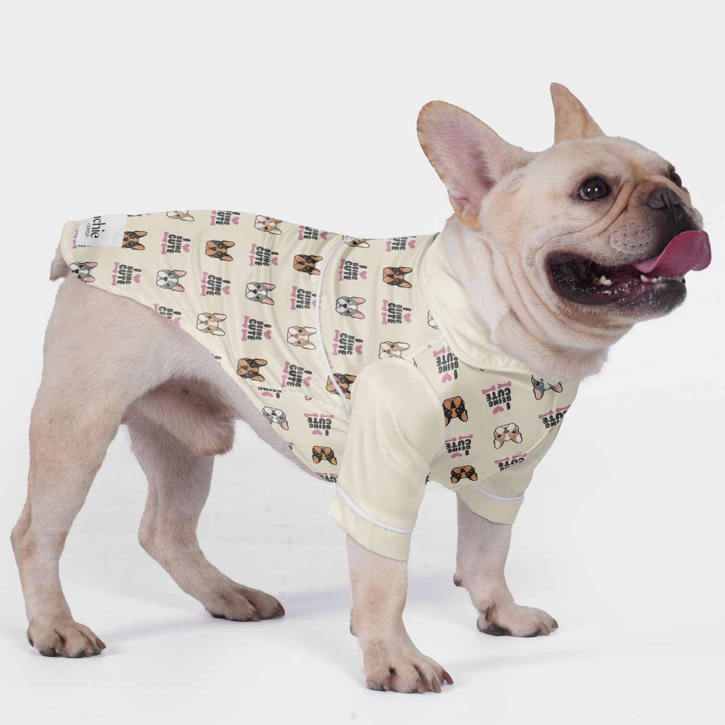 I love being cute - Pajamas for French bulldog