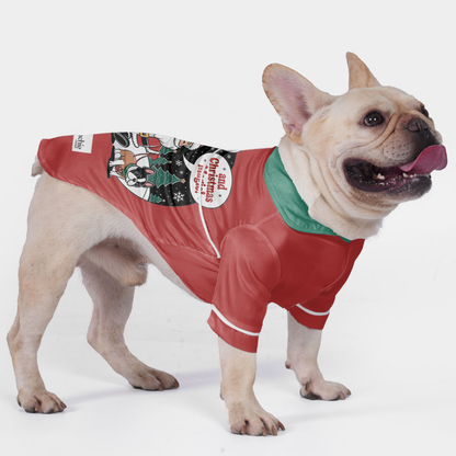 Frenchies, snowflakes, and Christmas magic! - Pajamas for French bulldog