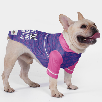 I'm not wearing any pants - Pajamas for French bulldog