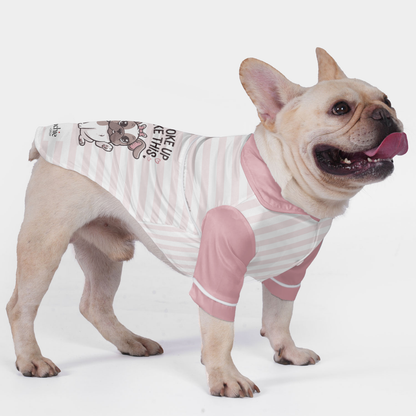 I Woke up like this - Pajamas for French bulldog