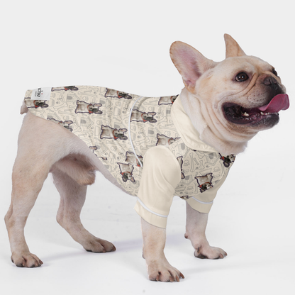 French Bulldog Pajamas Designed with Your Frenchie's Image