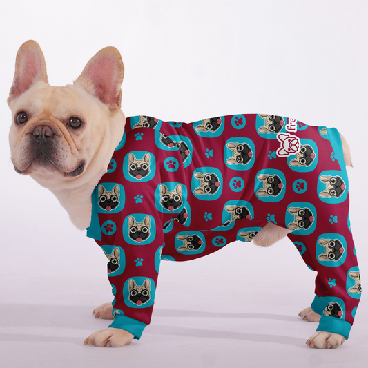 Romeo - Frenchie Pajamas – Ultra-Soft, Cozy, & Adorably Stylish