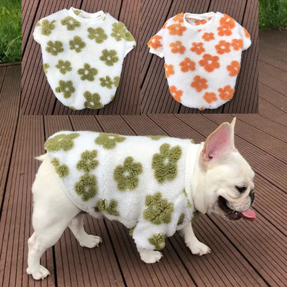 PetalPup-Flower-Bloom-Frenchie-Sweater-Stylish-Pet-Apparel-www.Frenchie.shop