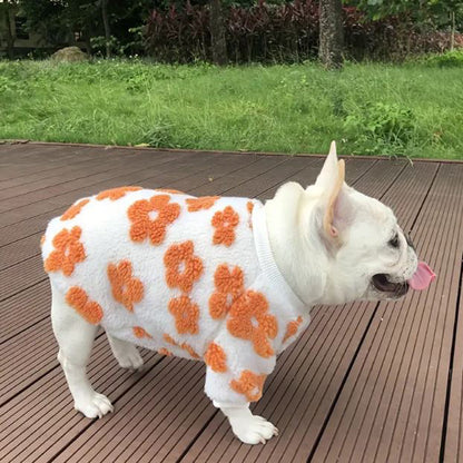 PetalPup-Flower-Bloom-Frenchie-Sweater-Stylish-Pet-Apparel-www.Frenchie.shop