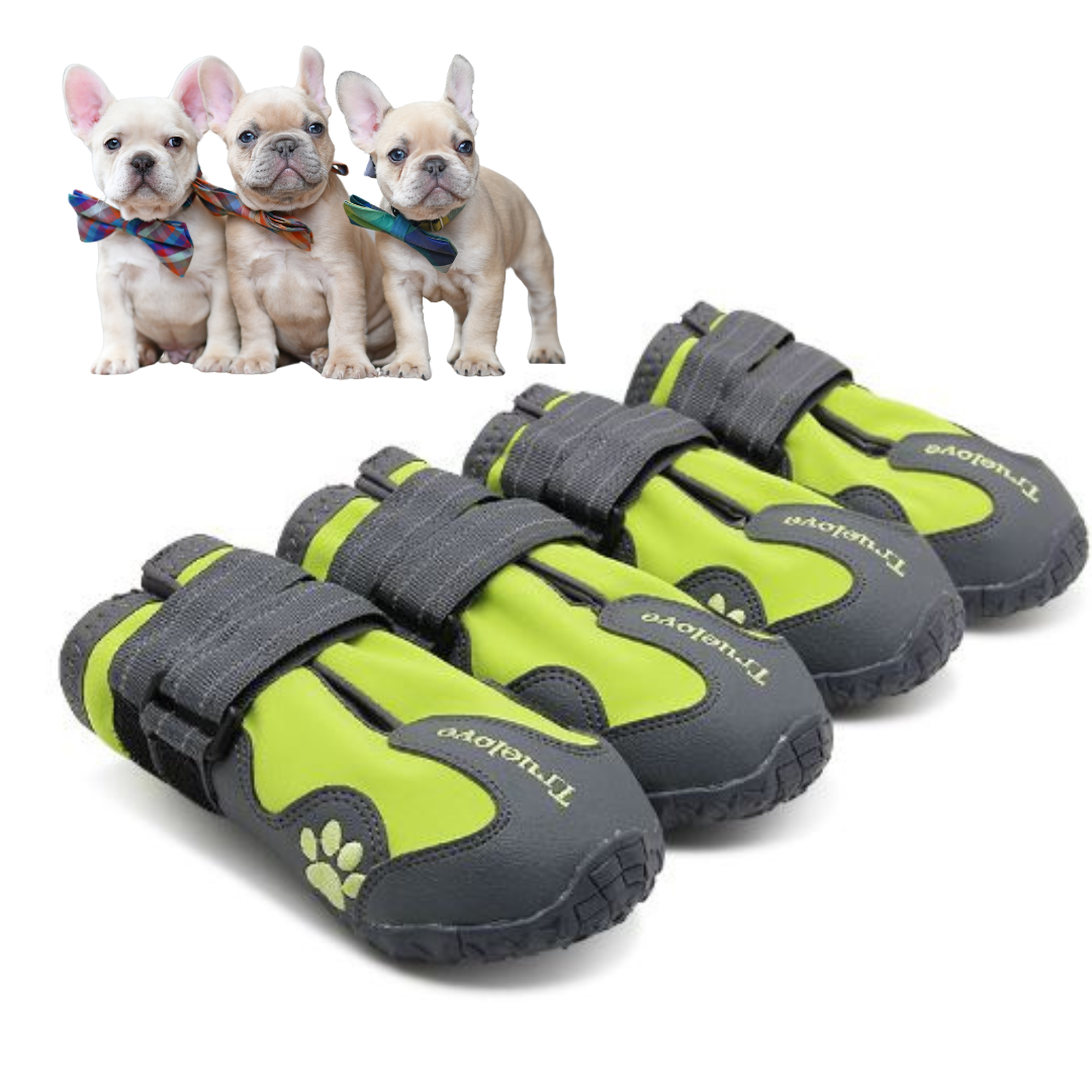 PupLuxe-Frenchie-Booties-with-Reflective-Straps-www.frenchie.shop