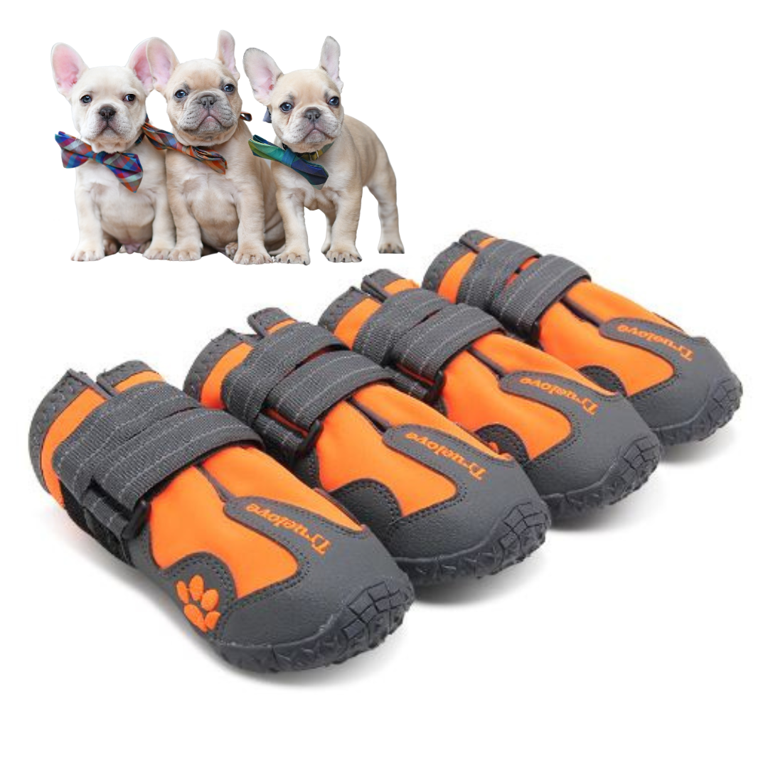 PupLuxe-Frenchie-Booties-with-Reflective-Straps-www.frenchie.shop