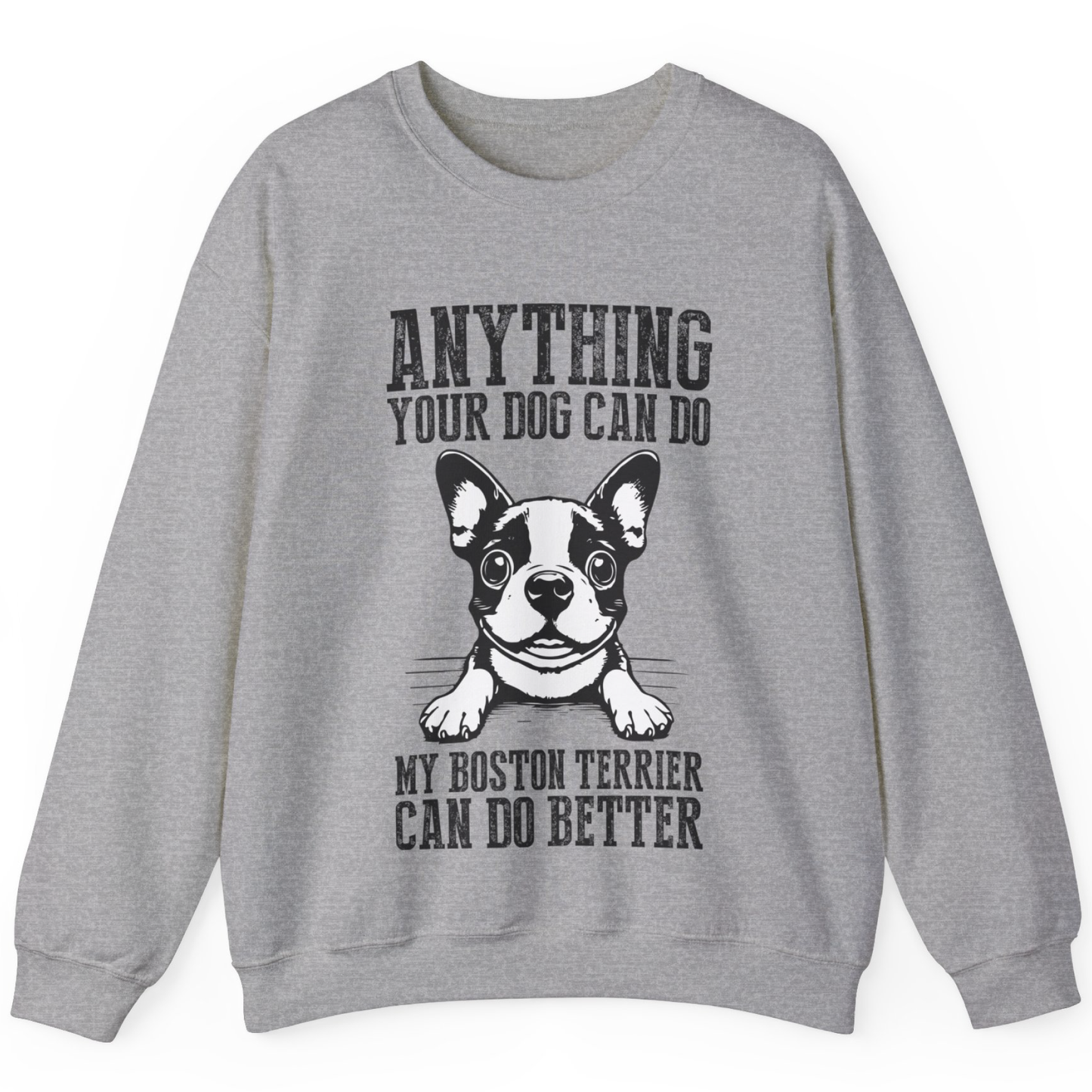 Lucy - Unisex Sweatshirt for Boston Terrier lovers