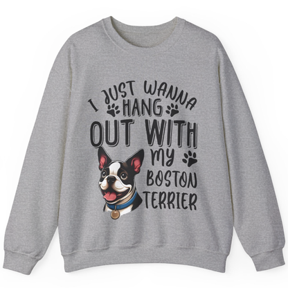 Clancy - Unisex Sweatshirt for Boston Terrier lovers