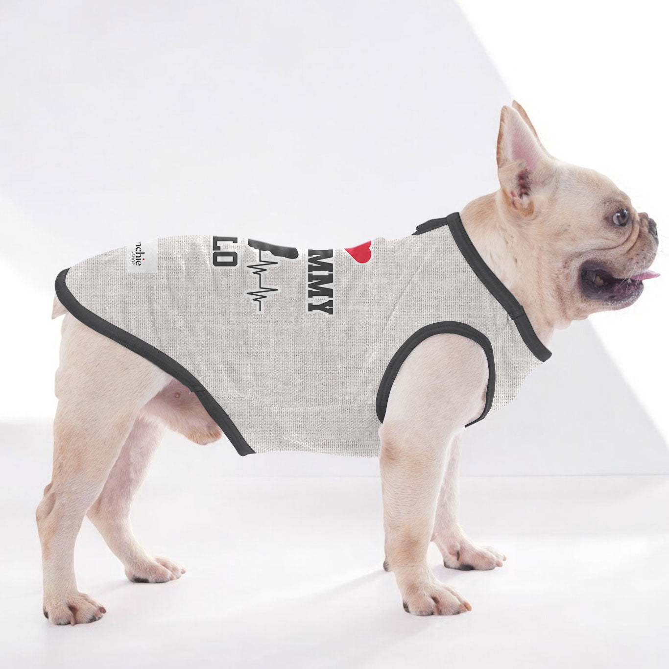 Personalized Shirt for Frenchies with Your Pup’s Name - Frenchie Shop Original