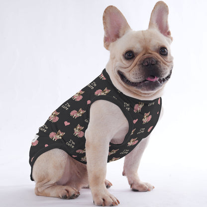 Checkers  -  Shirt for Frenchies - Frenchie Shop Original