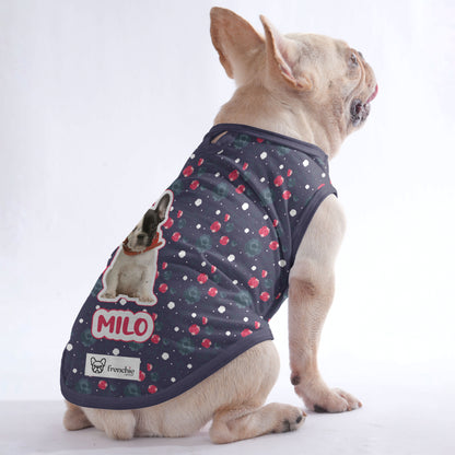 Personalized Shirt for Frenchies with Your Pup’s Image and Name - Frenchie Shop Original