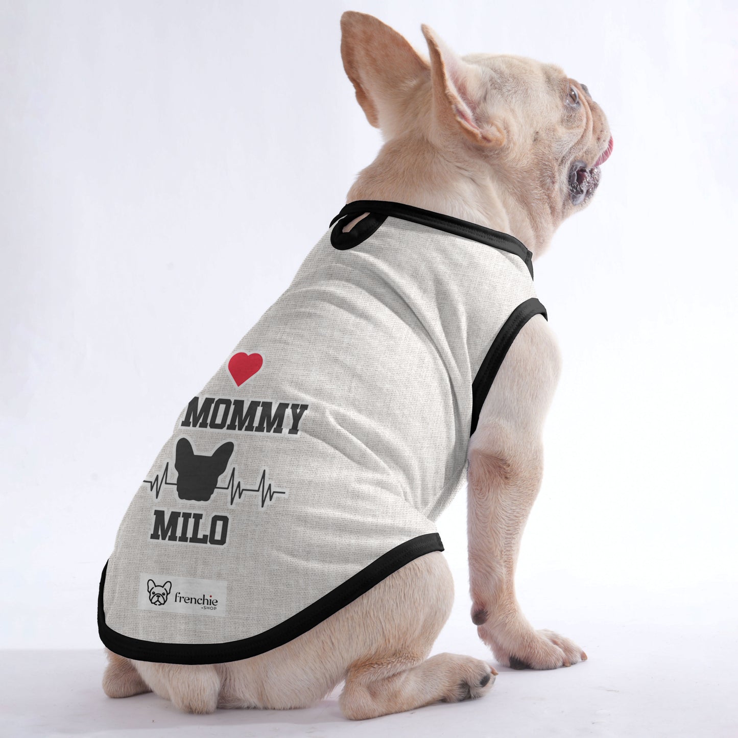 Personalized Shirt for Frenchies with Your Pup’s Name - Frenchie Shop Original