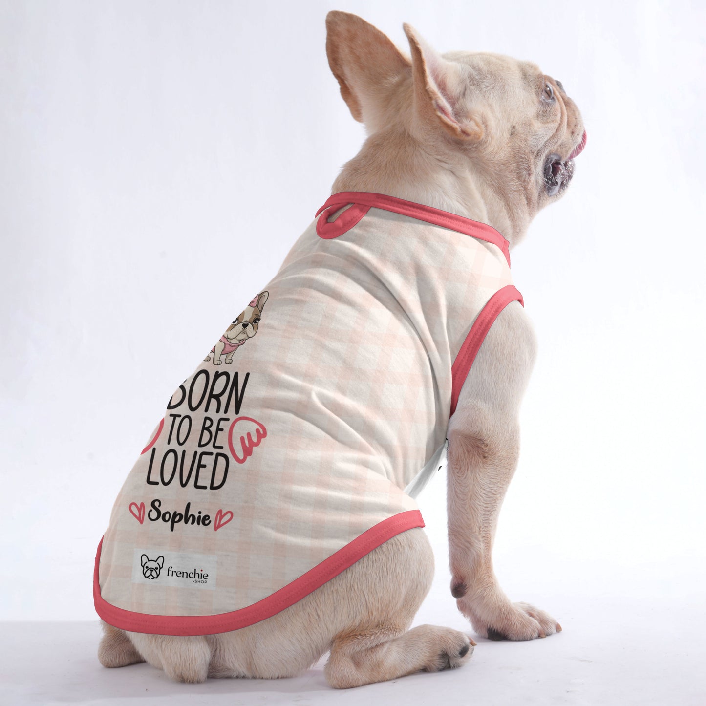 Personalized Shirt for Frenchies with Your Pup’s Name - Frenchie Shop Original