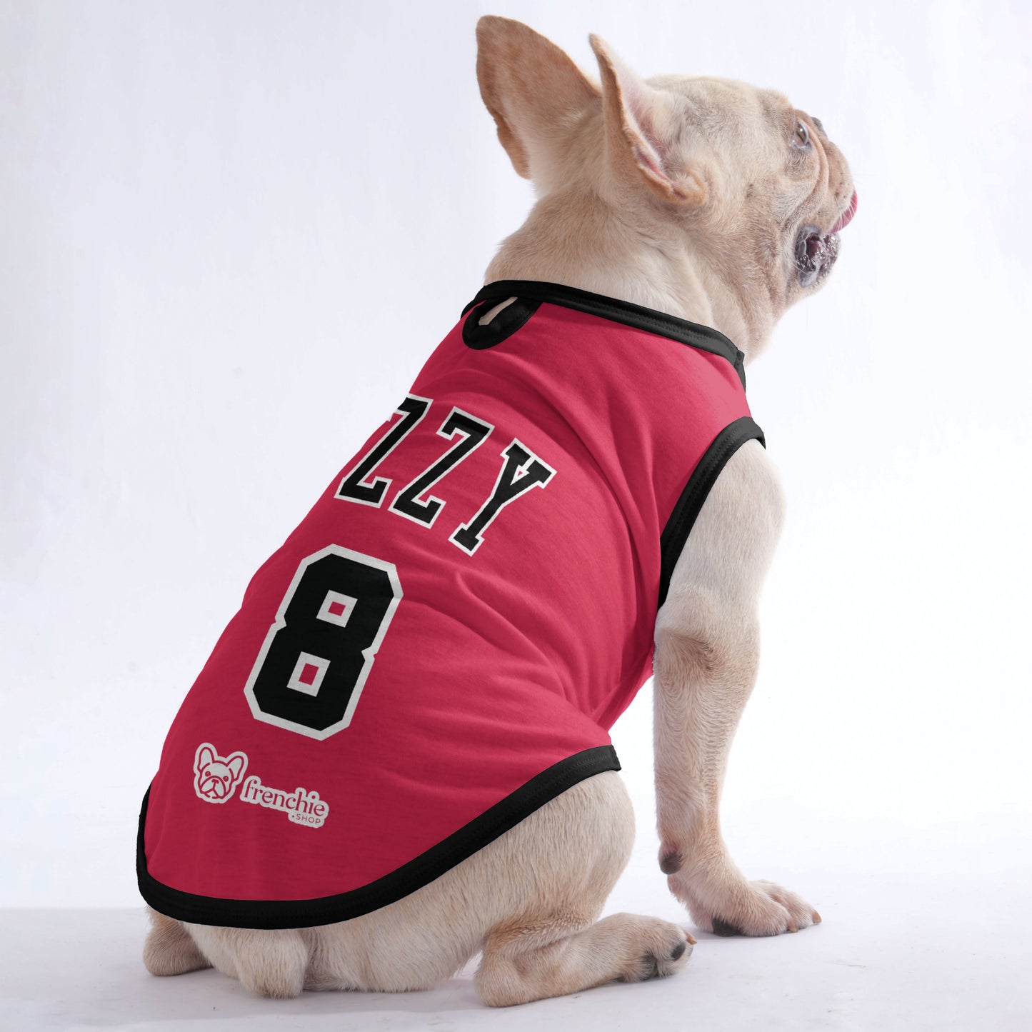 Custom Frenchie Shirt with Name & Number - Frenchie Shop Original