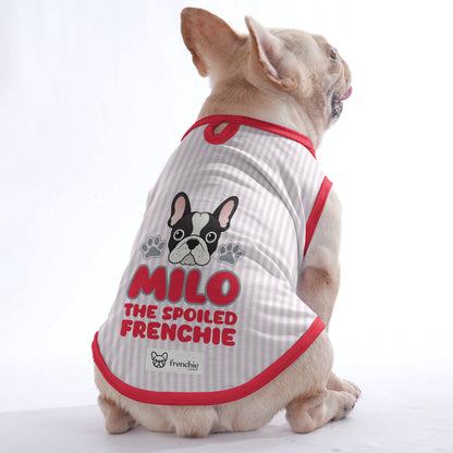 Personalized Shirt for Frenchies with Your Pup’s Name - Frenchie Shop Original