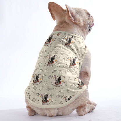 Personalized Shirt for Frenchies with Your Pup’s Image - Frenchie Shop Original