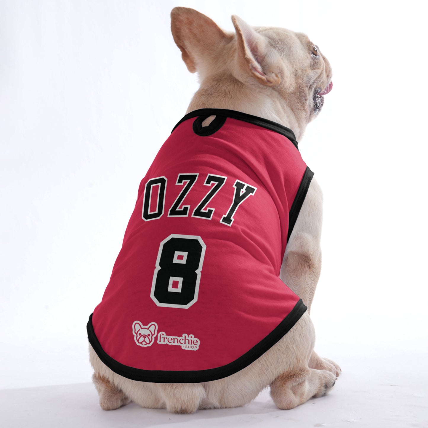 Custom Frenchie Shirt with Name & Number - Frenchie Shop Original