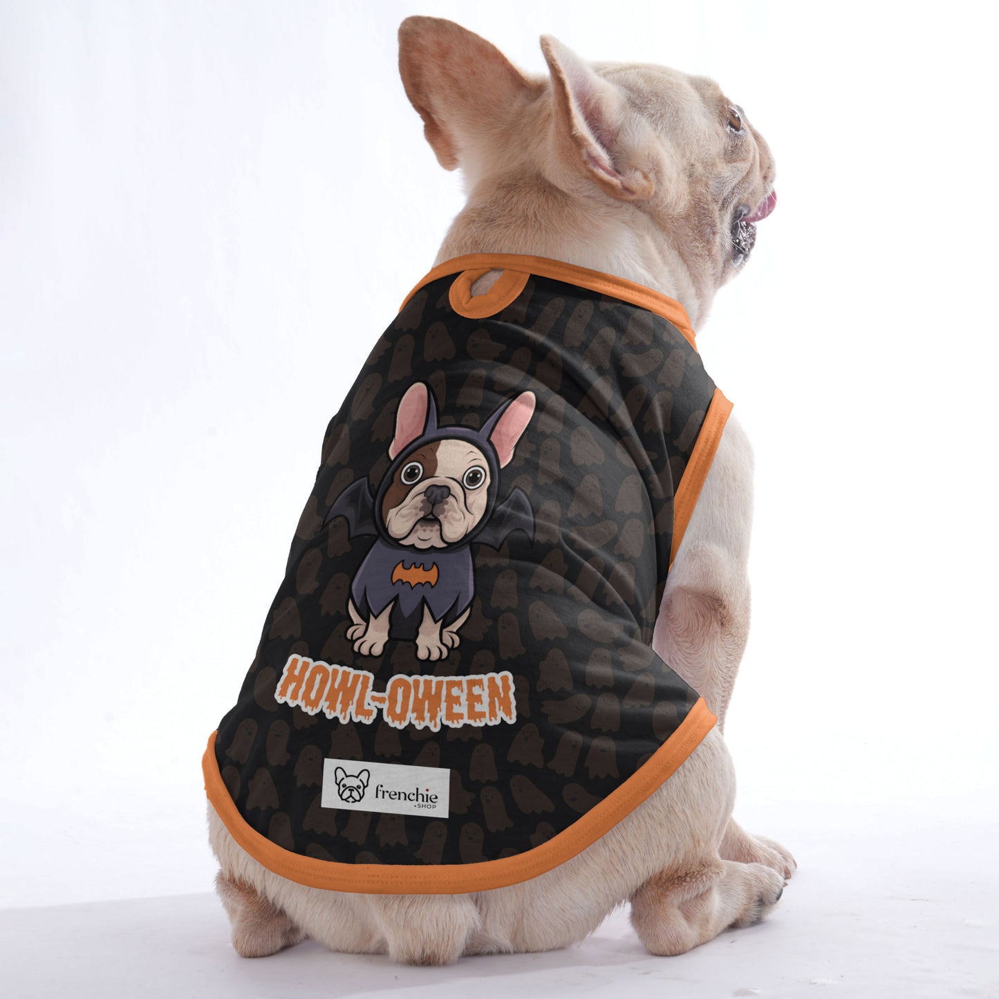 Blaze -  Halloween Shirt for Frenchies - Frenchie Shop Original