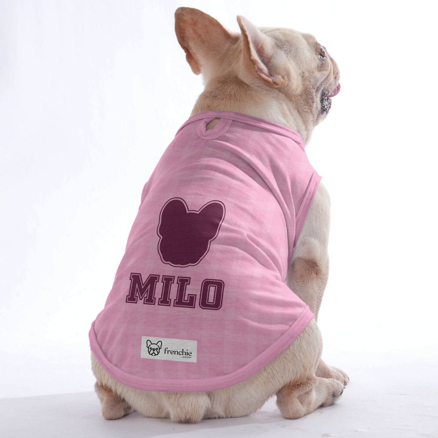 Personalized Shirt for Frenchies with Your Pup’s Name - Frenchie Shop Original