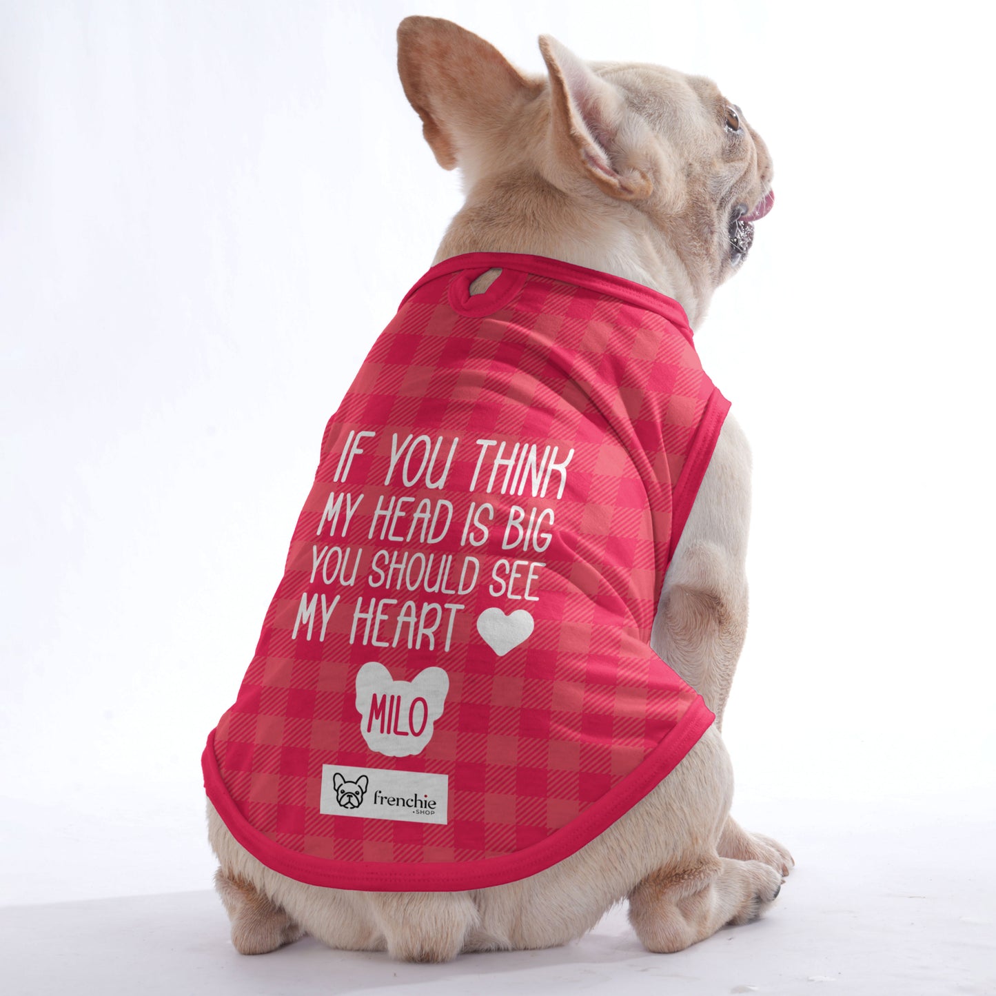 Personalized Shirt for Frenchies with Your Pup’s Name - Frenchie Shop Original