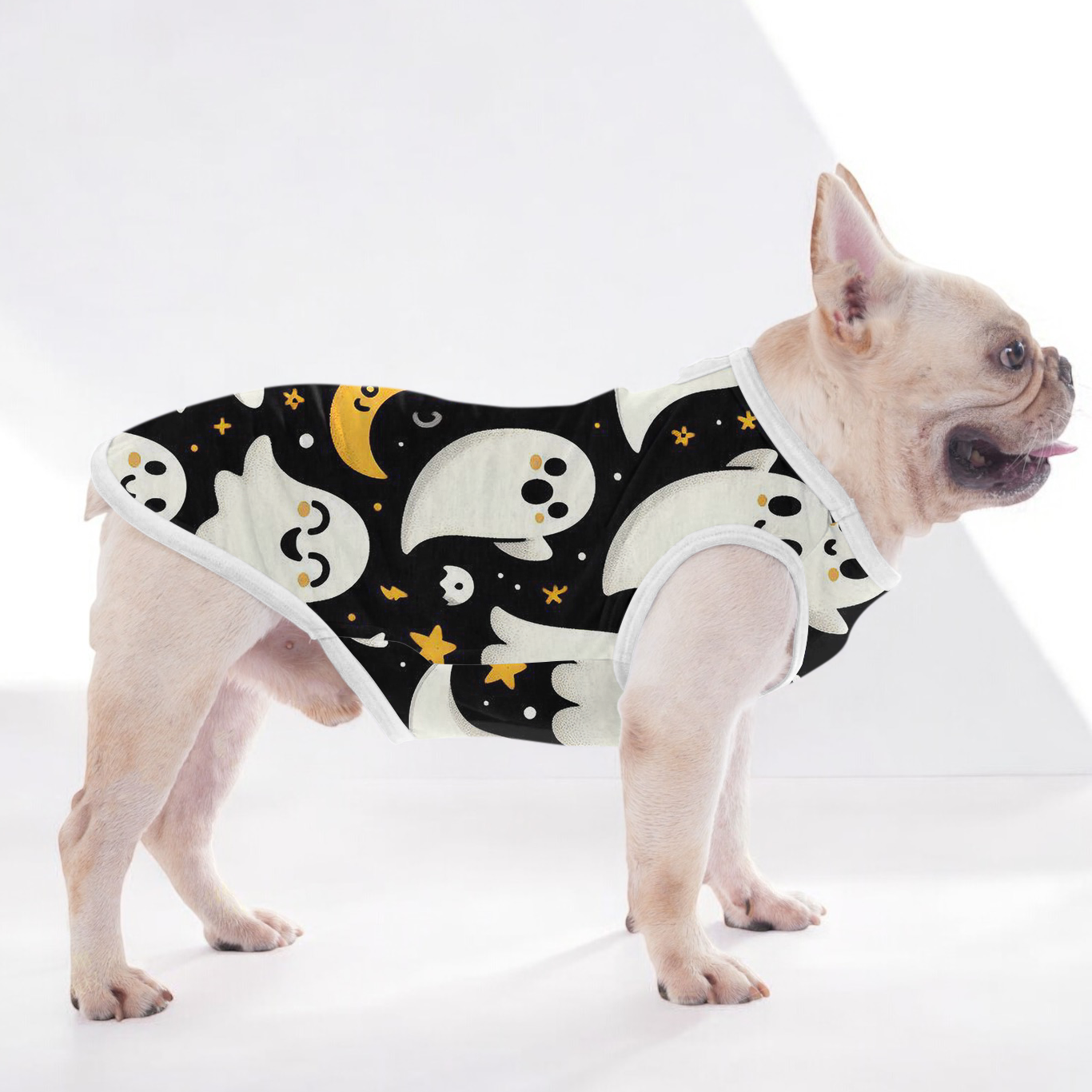 The ghost -  Shirt for Frenchies - Frenchie Shop Original