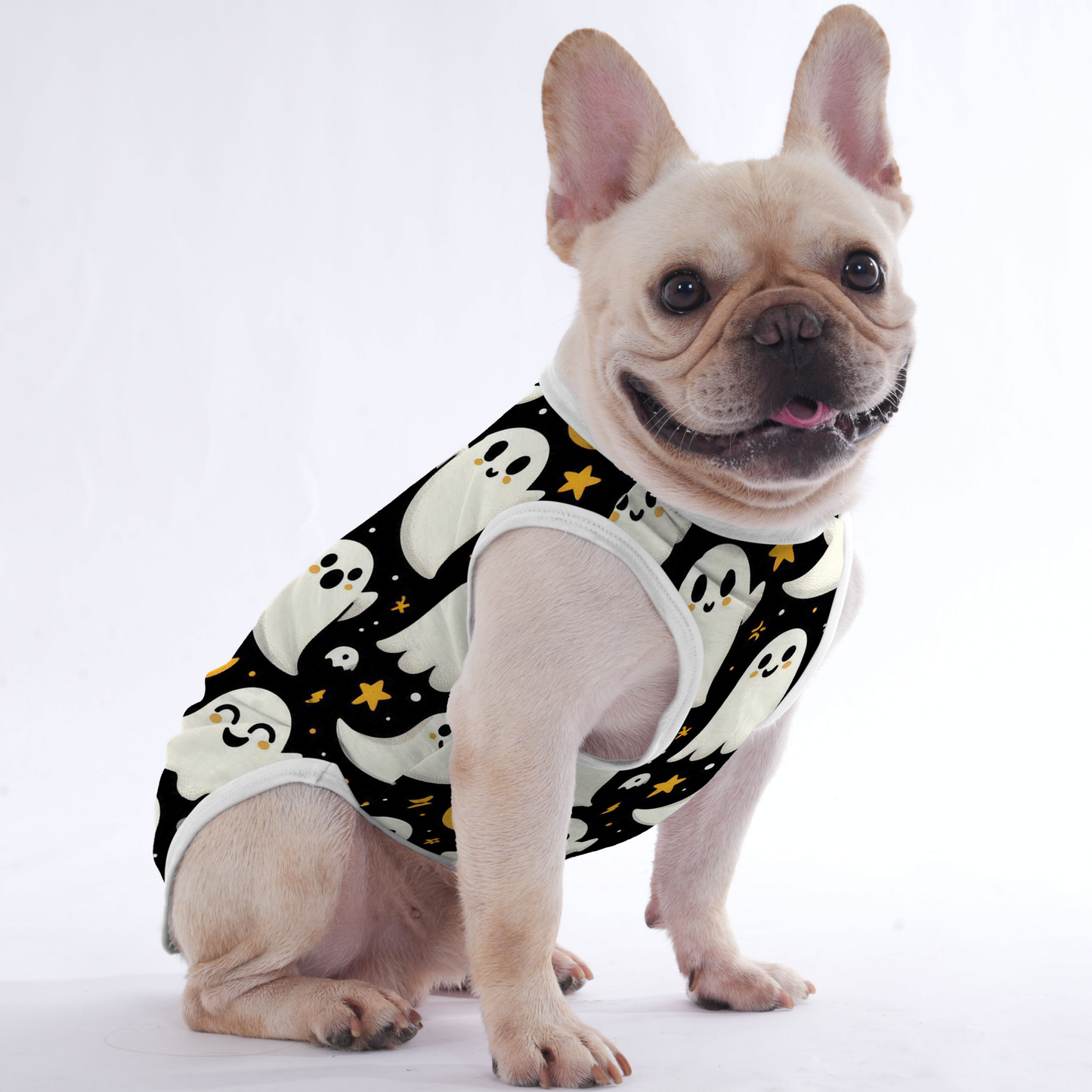 The ghost -  Shirt for Frenchies - Frenchie Shop Original