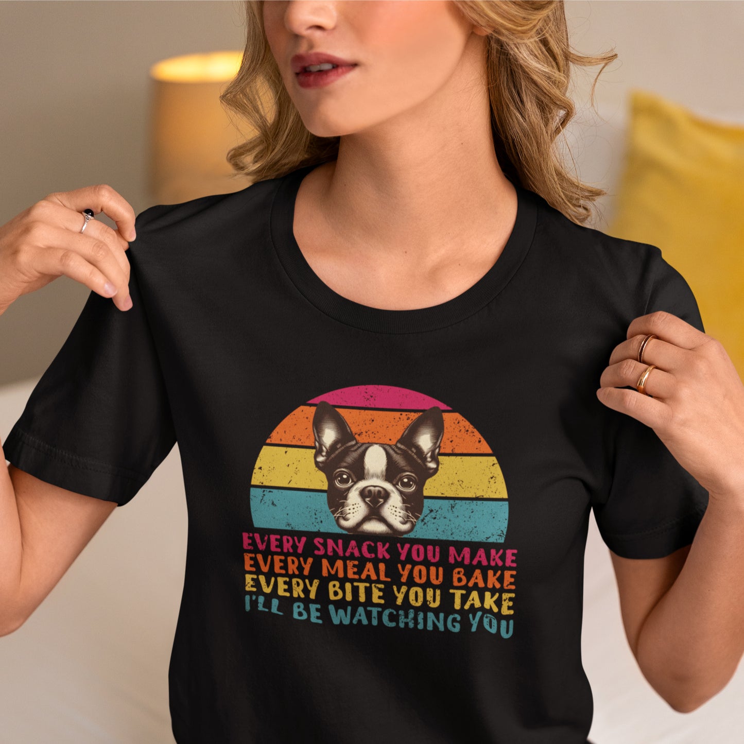 Tilly - Unisex Tshirts for Boston Terrier Lovers