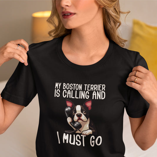 Chase - Unisex Tshirts for Boston Terrier Lovers