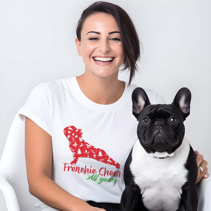 Frenchie  Christmas - Unisex T-Shirt