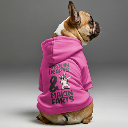 Makin Farts - Personalized French Bulldog Hoodies with Funny Quotes – Stylish, Cozy, and Premium 100% Cotton