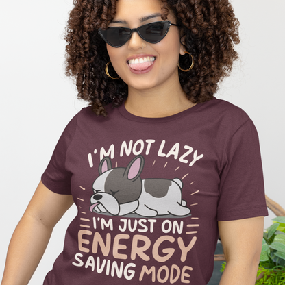 im not lazy - Unisex Cotton T-Shirt