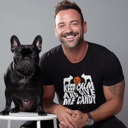 Spooktacular Frenchie Halloween  - Unisex T-Shirt