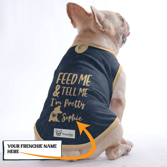 Personalized Shirt for Frenchies with Your Pup’s Name - Frenchie Shop Original