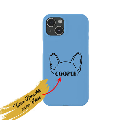 Custom iPhone Cases with Frenchie Name