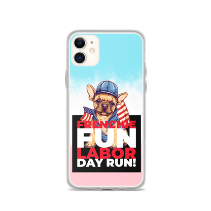 Frenchie Fun - Clear Case for iPhone®