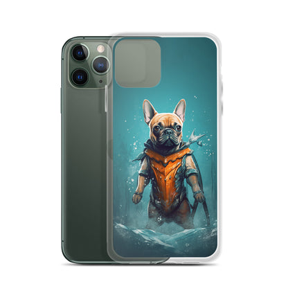 Frenchie Chic iPhone Case - Providing Elegant Protection with a Canine Twist